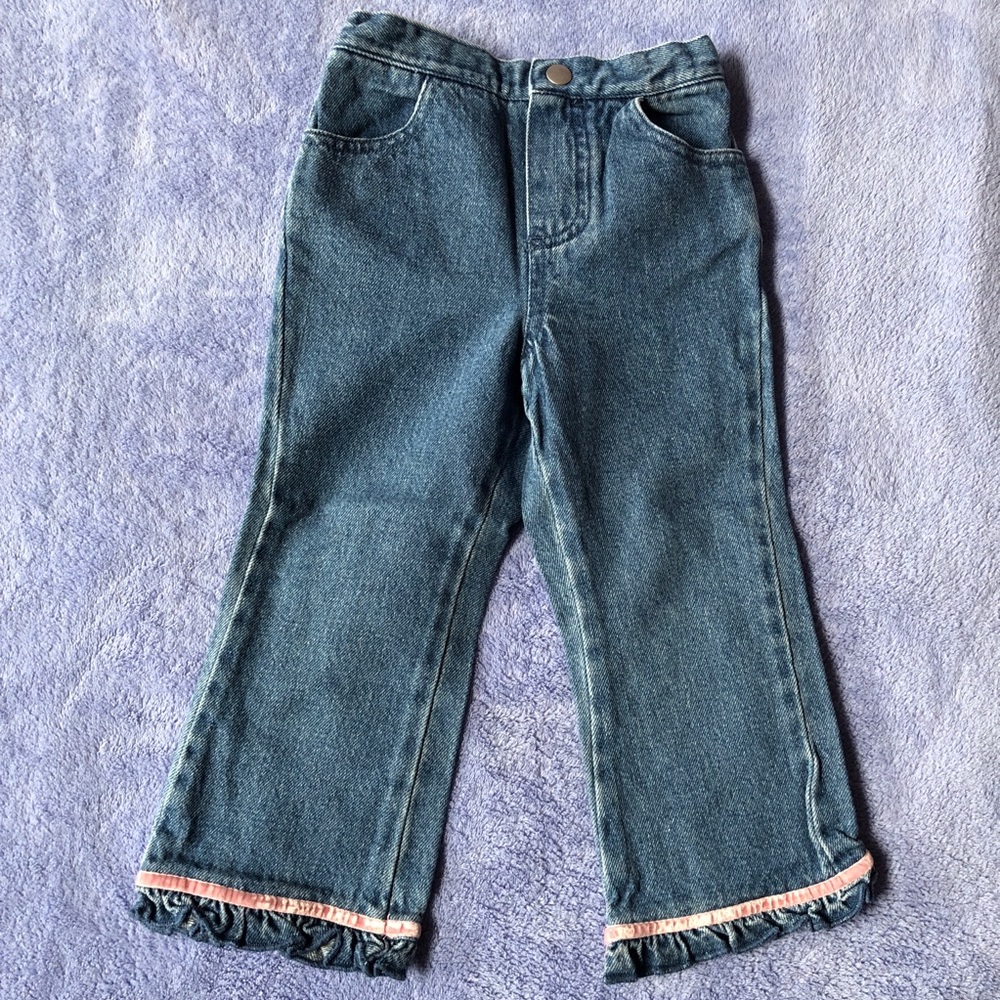 NWOT MiniWear Girls Jeans Size 24 months